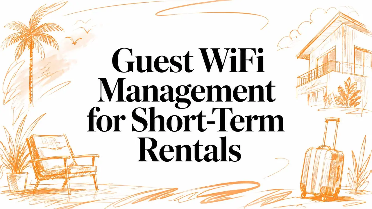 Guest WiFi Management for Short-Term Rentals