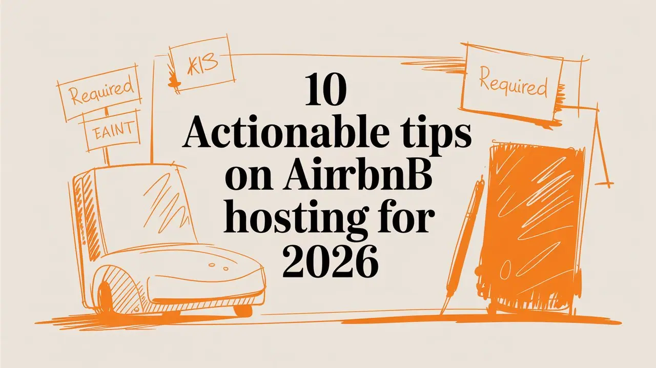 10 Actionable Tips on Airbnb Hosting for 2026