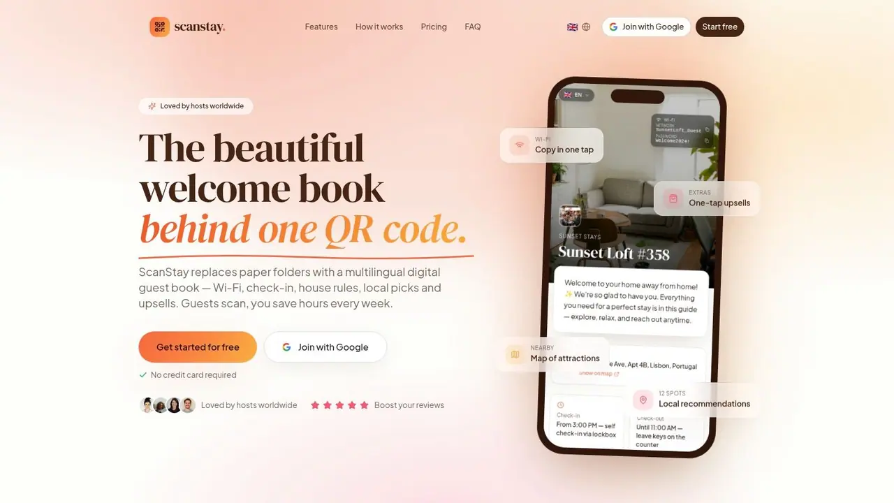 Screenshot from https://scanstay.io