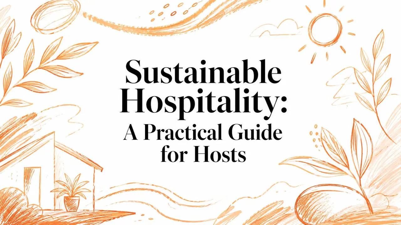 Sustainable Hospitality: A Practical Guide for Hosts