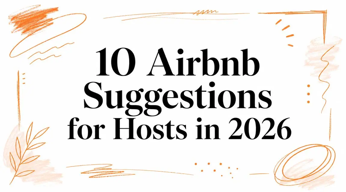 10 Airbnb Suggestions for Hosts in 2026