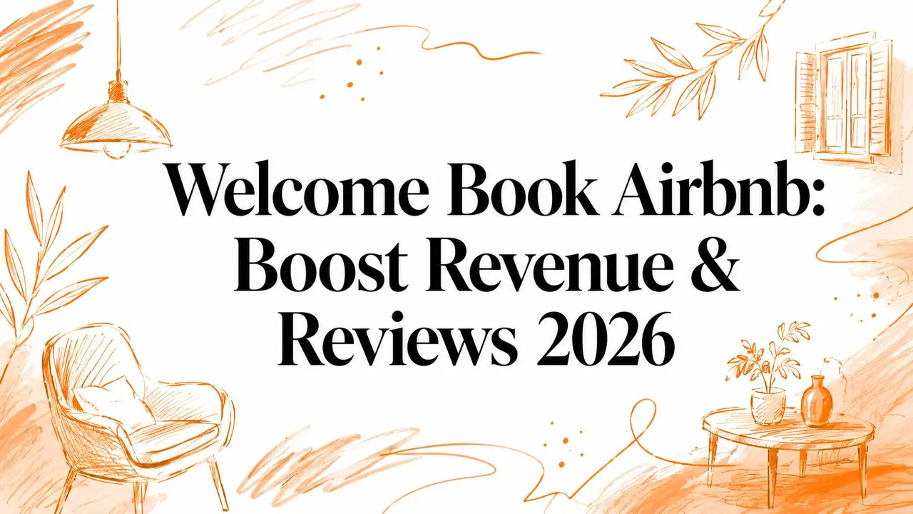 Welcome Book Airbnb: Boost Revenue & Reviews 2026