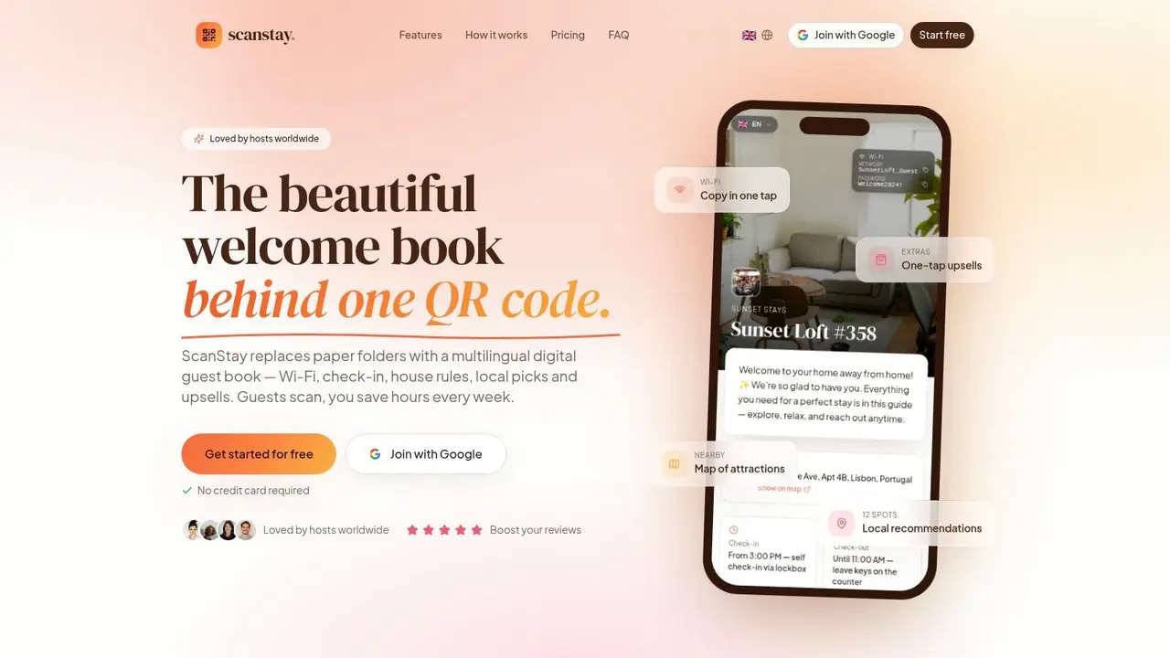 Screenshot from https://scanstay.io