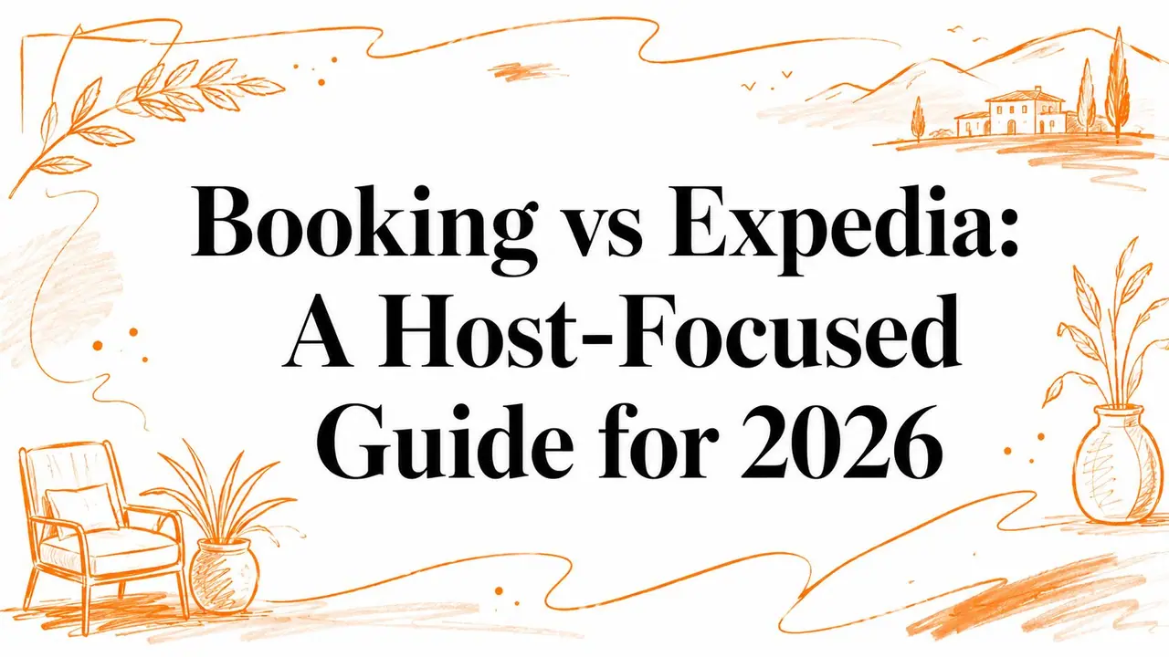 Booking vs Expedia: A Host-Focused Guide for 2026