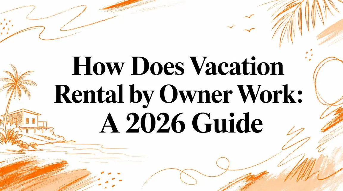 How Does Vacation Rental by Owner Work: A 2026 Guide