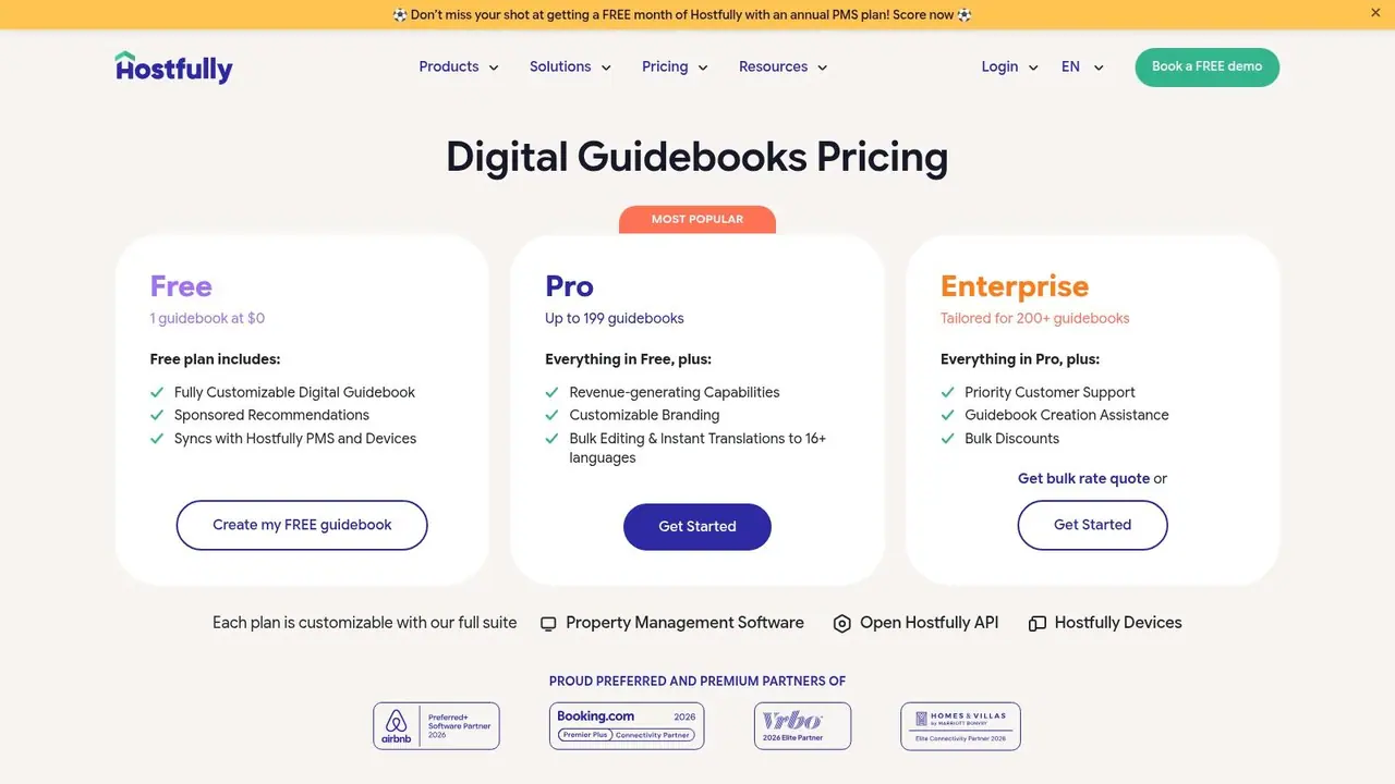 Hostfully Digital Guidebooks