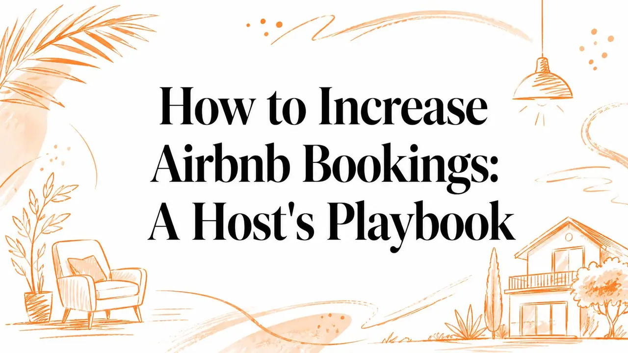 How to Increase Airbnb Bookings: A Host's Playbook