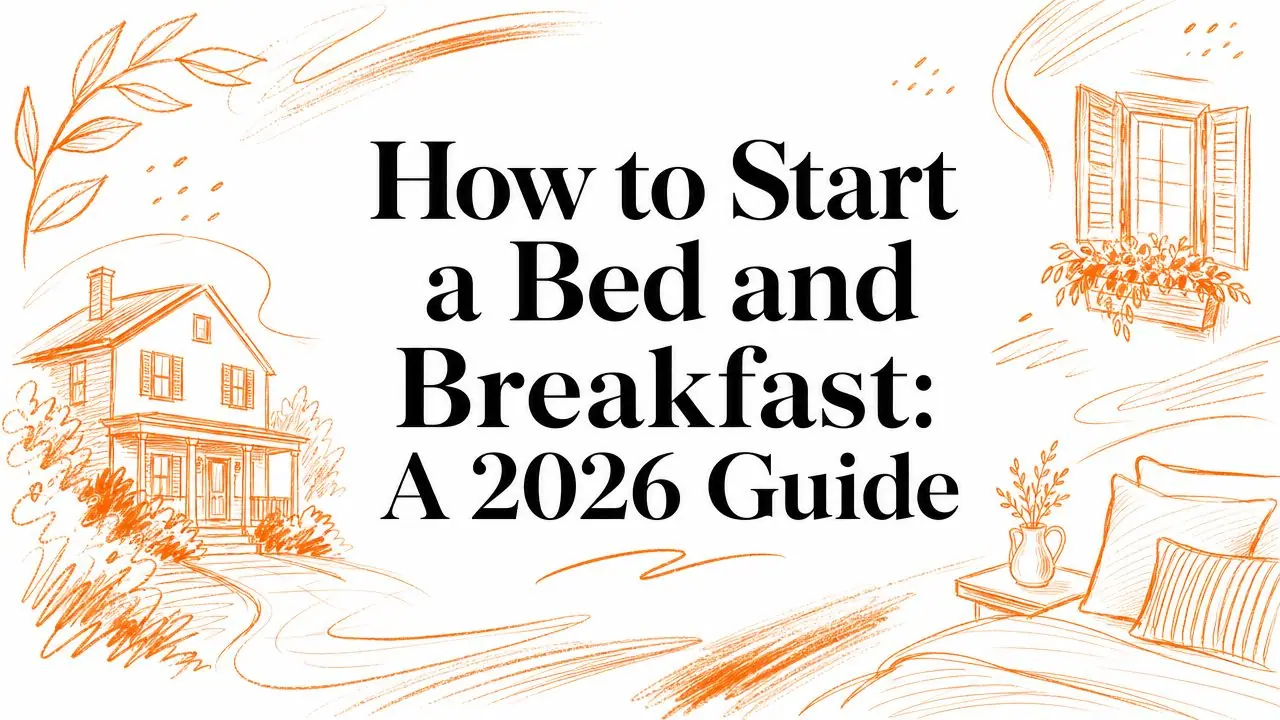 How to Start a Bed and Breakfast: A 2026 Guide